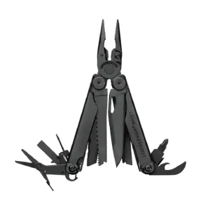 Leatherman WAVE PLUS Black Multitool 18 narzędzi stal nierdzewna Łatwy zwrot
