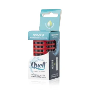 Szybka dostawa Quell Wymienny filtr do bidonu - czerwony