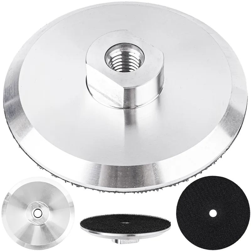 Obniżka ceny Adapter aluminiowy uchwyt pad dysk na rzep do tarcz polerskich m14 100 mm FALON-TECH