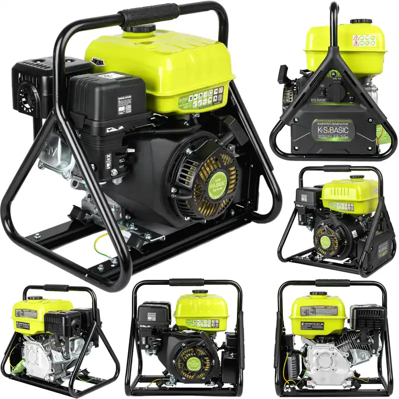 Do wyczerpania zapasów Agregat generator prądotwórczy benzynowy inwerterowy KSB 31i Könner & Söhnen KS