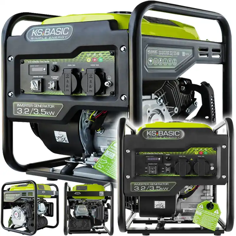 Agregat generator prądotwórczy prądu inwertorowy cichy ksb 35i k&s 3,5kw Könner & Söhnen KS Bestseller