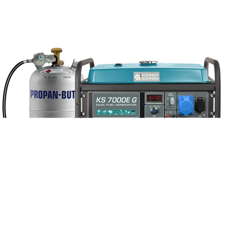 Agregat generator prądu benzyna gaz KS 7000E G Könner & Söhnen KS Sprawdź teraz