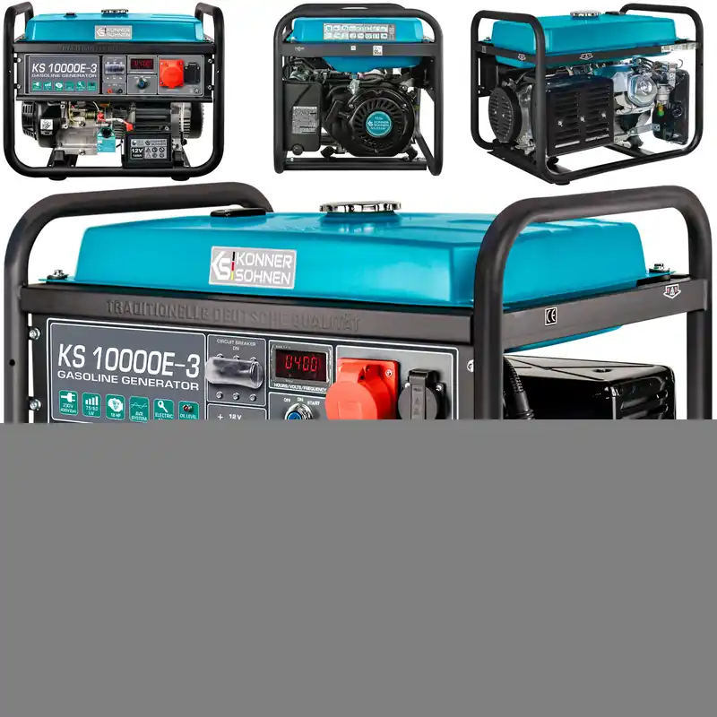 Agregat generator prądu benzynowy KS 10000E-3 Könner & Söhnen KS Bezpieczna płatność