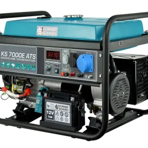 Agregat generator prądu benzynowy KS 7000E ATS 5000w 230v Könner & Söhnen KS Oferta czasowa