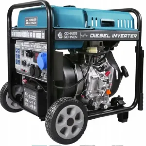 Hit sprzedaży Agregat generator prądu inwertorowy diesel KS 6100IDE ATSR 5kW Könner & Söhnen KS