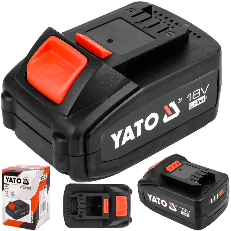 Akumulator 18V LI-ION 3,0Ah bateria do elektronarzędzi system ładowarka YATO Sprawdź teraz