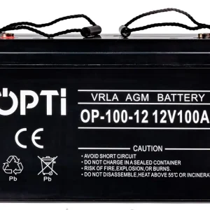 Tylko do końca tygodnia Akumulator AGM OPTI 12V 100Ah Bezobsługowy VOLT POLSKA