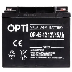 Akumulator AGM OPTI 12V 45Ah Bezobsługowy VOLT POLSKA Cena promocyjna