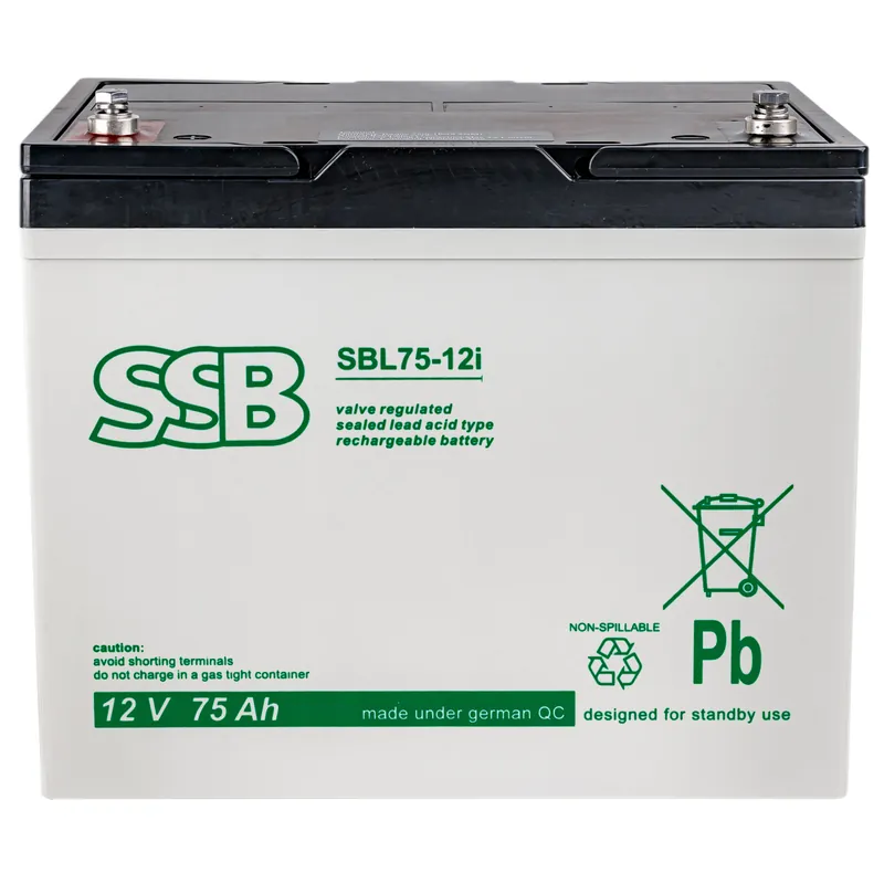 Akumulator bateria AGM SSB SBL 12V 75Ah Do wózka inwalidzkiego Taniej