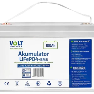 Darmowa dostawa Akumulator LiFePo4 100Ah 100A 12V BMS VOLT POLSKA
