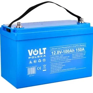 Akumulator LiFePo4 100Ah 150A 12V BMSVOLT POLSKA Tani