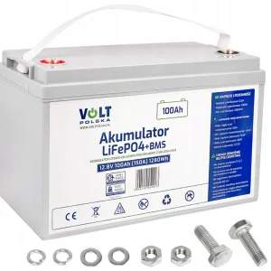 Rabat Akumulator LiFePo4 100Ah 150A 12V BMS VOLT POLSKA