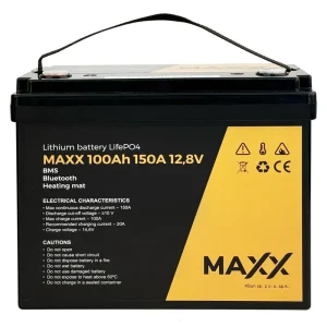 Akumulator LiFePO4 BMS do łodzi kampera paneli mata grzewcza 100Ah 12V 150A 4SUN Tylko do końca tygodnia
