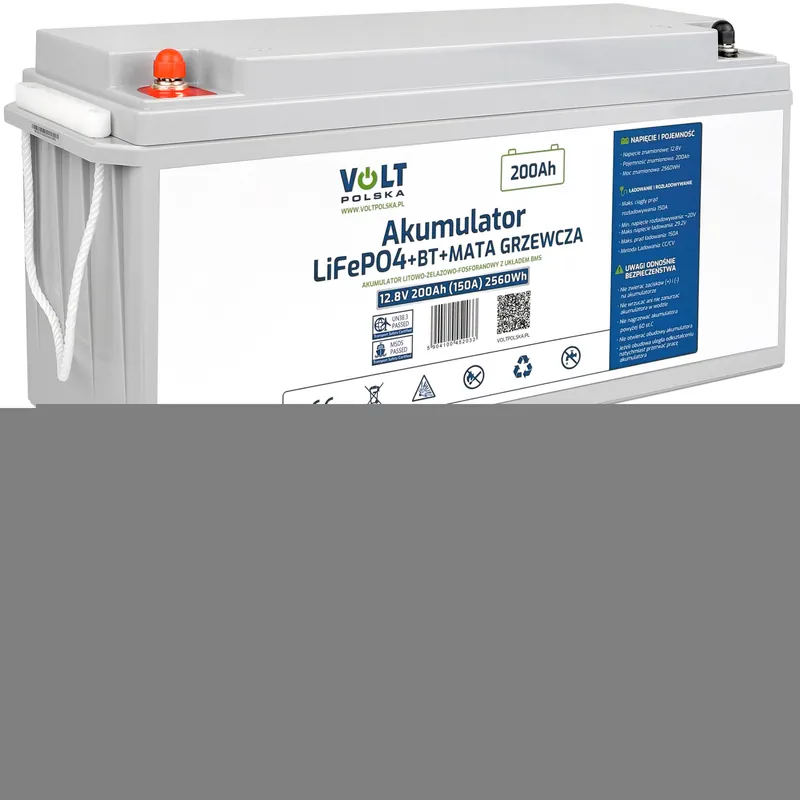 Nie przegap Akumulator LiFePo4 BMS do łodzi kampera paneli mata grzewcza 200Ah 150A 12V BMS VOLT POLSKA