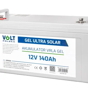 Promocja Akumulator żelowy głębokiego rozładowania 12V 140Ah GEL ULTRA SOLAR VOLT POLSKA