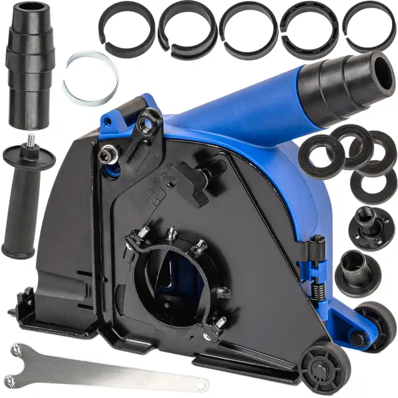 Bruzdownica do szlifierki kątowej osłona przeciwpyłowa adaptery 125 mm FALON-TECH Cena promocyjna