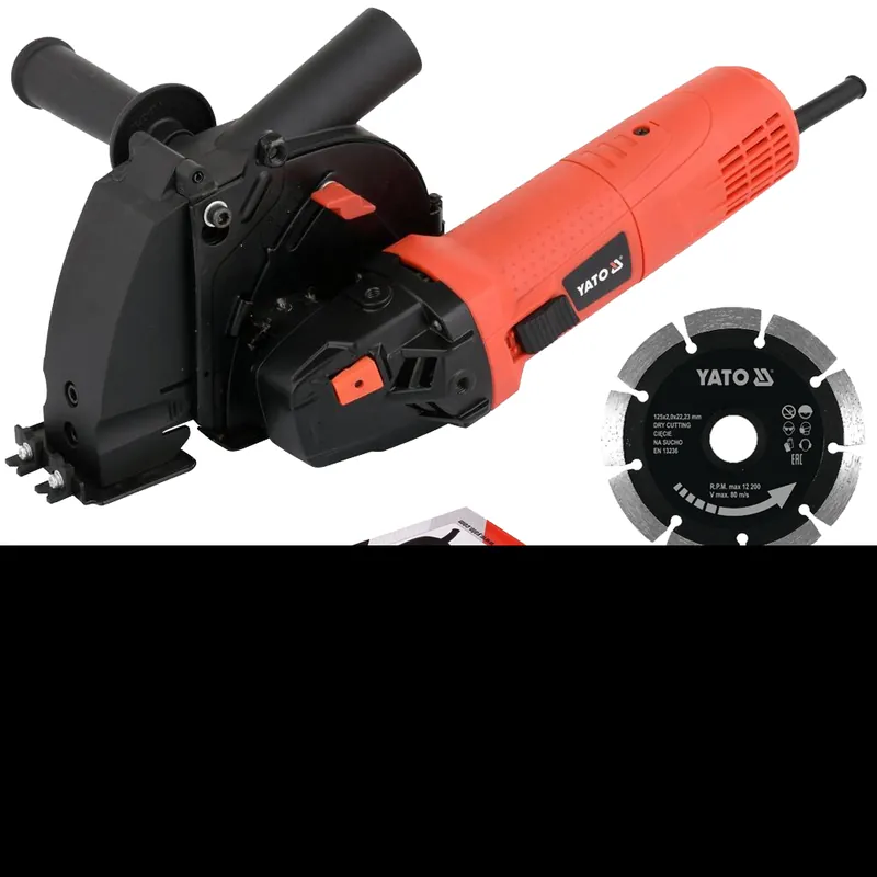 Bruzdownica szlifierka 1700w 125 mm + 2 tarcze diamentowe YT-82015 YATO Ostatnie sztuki