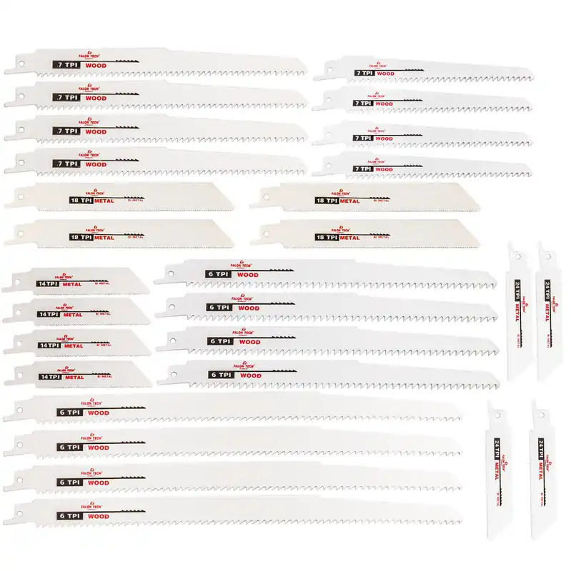 Kup online Brzeszczot nożyki do piły szablastej (zestaw 28szt) GEKO