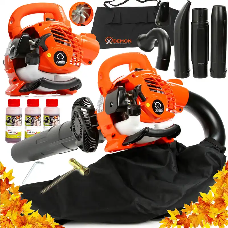 Zamów teraz Dmuchawa (odkurzacz) spalinowa do liści 3w1 3x olej DEMON