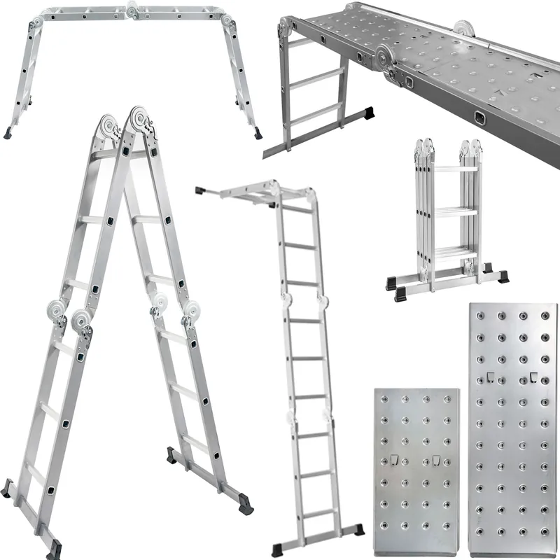 Do wyczerpania zapasów Drabina wielofunkcyjna 4x3 + podest YATO