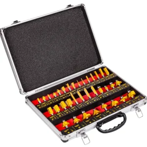 Frezy do drewna kształtowe frezarka 35 sztuk FALON-TECH Oferta czasowa