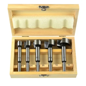 Premium Frezy do Drewna Sękowniki Flekowniki 15-35 mm Zestaw 5el GEKO