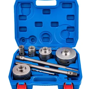 Frezy do muru otwornice z widią do betonu zestaw 9el otwornice 30-100 mm Adaptery SDS+ SDS MAX FALON-TECH Obniżka ceny