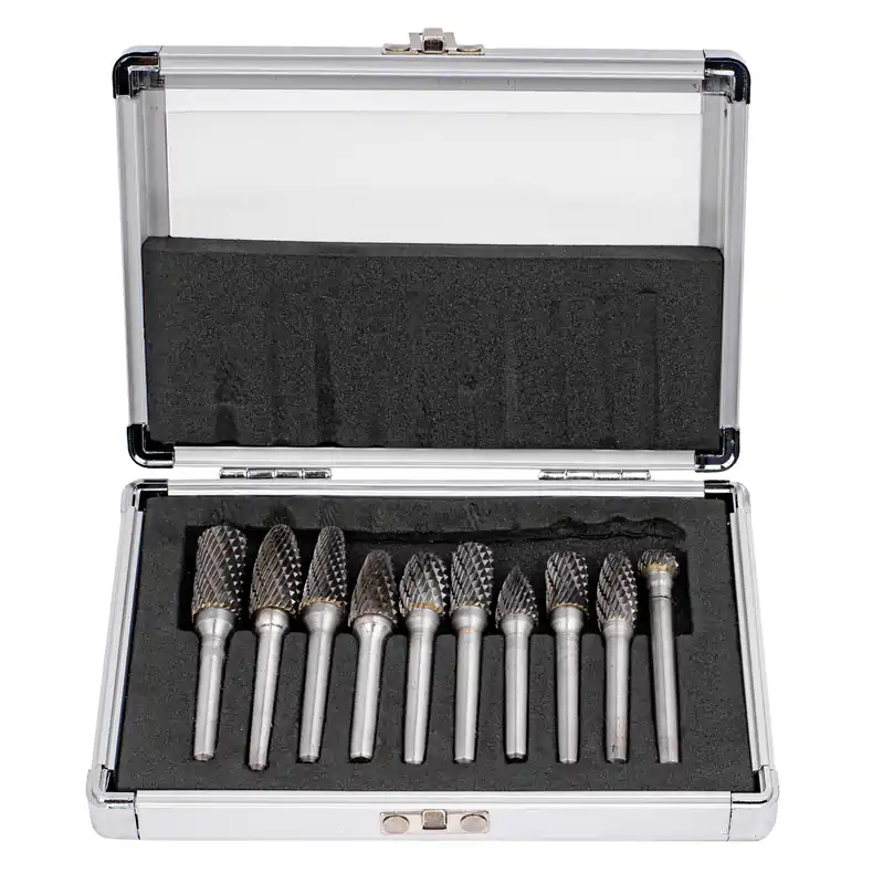 Cena promocyjna Frezy trzpieniowe do metalu stali drewna pilniki Zestaw 10 szt. MAR-POL