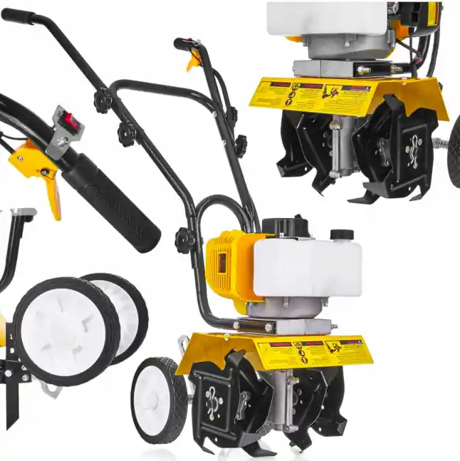 Bestseller Glebogryzarka spalinowa kultywator do ziemi 1.9KM 56cm 52cm³ G84009 GEKO