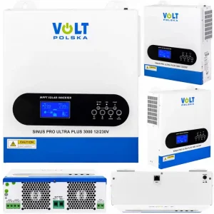 Rabat Inwerter solarny SINUS PRO ULTRA PLUS 3000 12/230V (1500/3000W) + 100A MPPT (30-500V) VOLT POLSKA