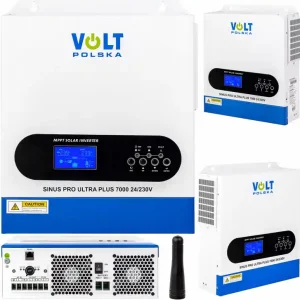 Ekspresowa dostawa Inwerter solarny SINUS PRO ULTRA PLUS 7000 24/230V (3500/7000W)+ 100A MPPT (60-500V) VOLT POLSKA