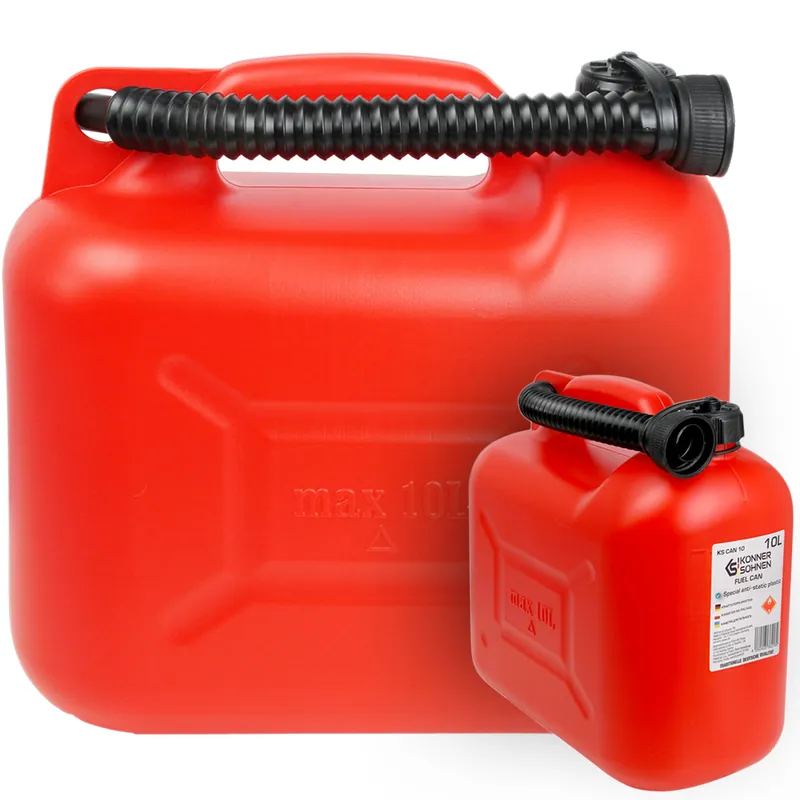 Kanister pojemnik na benzynę paliwo atestowany 10L Könner&Söhnen KS Dostępne od ręki