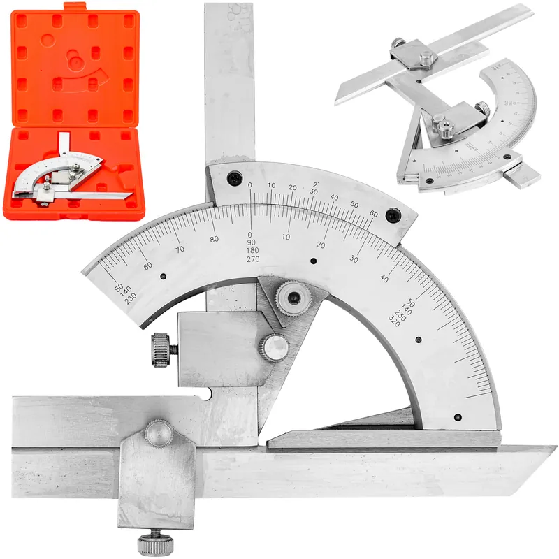 Kątomierz stolarski precyzyjny 0-320 stopni 0,02 mm FALON-TECH Darmowa dostawa