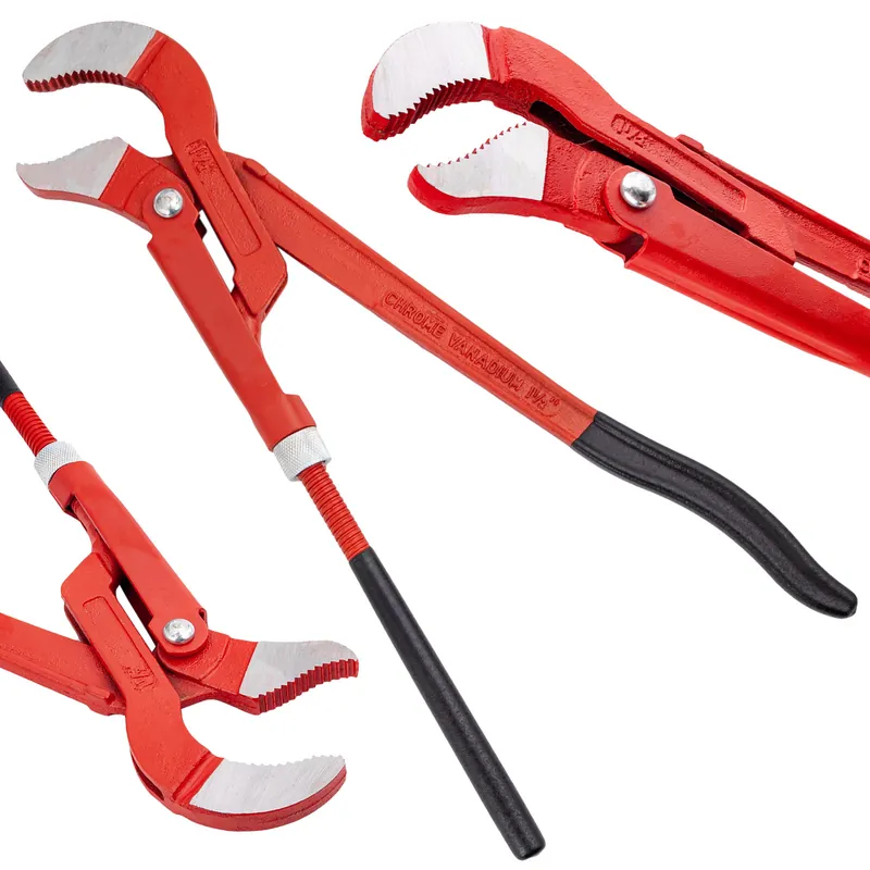 Sprawdź teraz Klucz do rur żaba cęgi 1" nastawny szwedzki 32cm MAR-POL