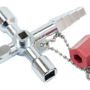 Cena promocyjna Klucz do szafek technicznych sterowniczych SILVER