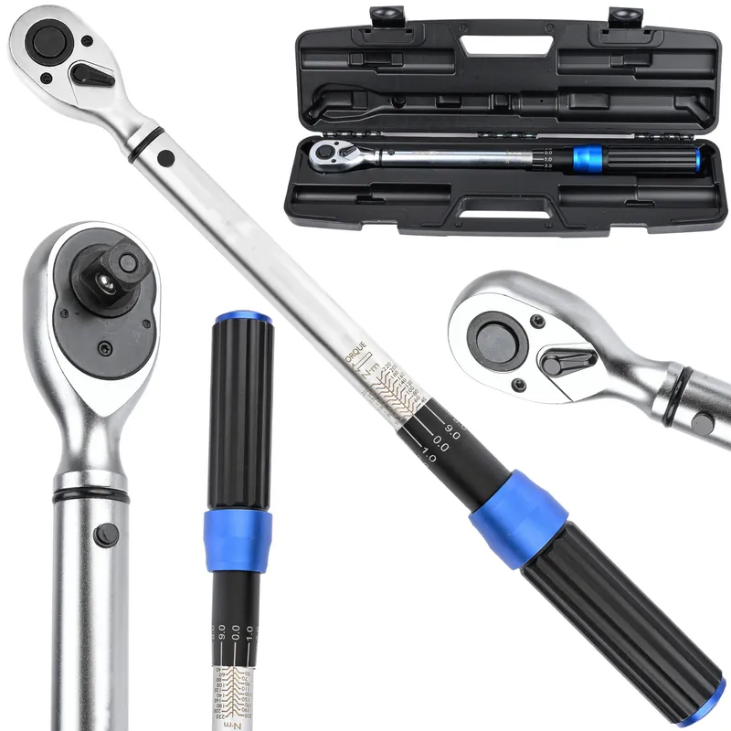 Wyprzedaż Klucz dynamometryczny dwustronny z certyfikatem 1/2" 530mm 40-220Nm FORSAGE