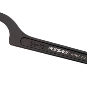 Klucz hakowy z noskiem do nakrętek 68-72 mm FORSAGE Rabat