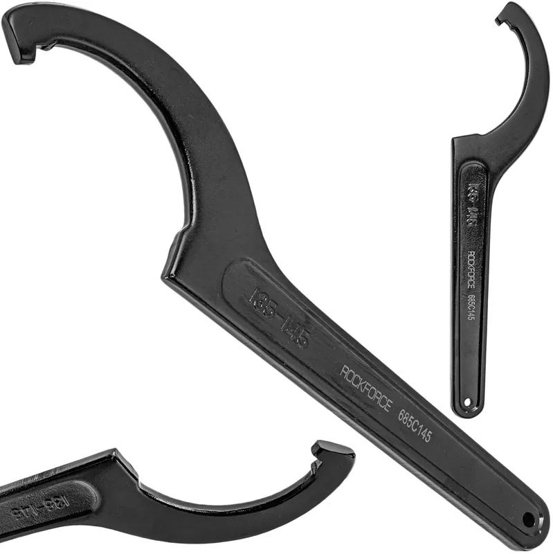 Klucz hakowy z noskiem pazurem nastawny do nakrętek 135-145 mm FORSAGE Wyjątkowa oferta