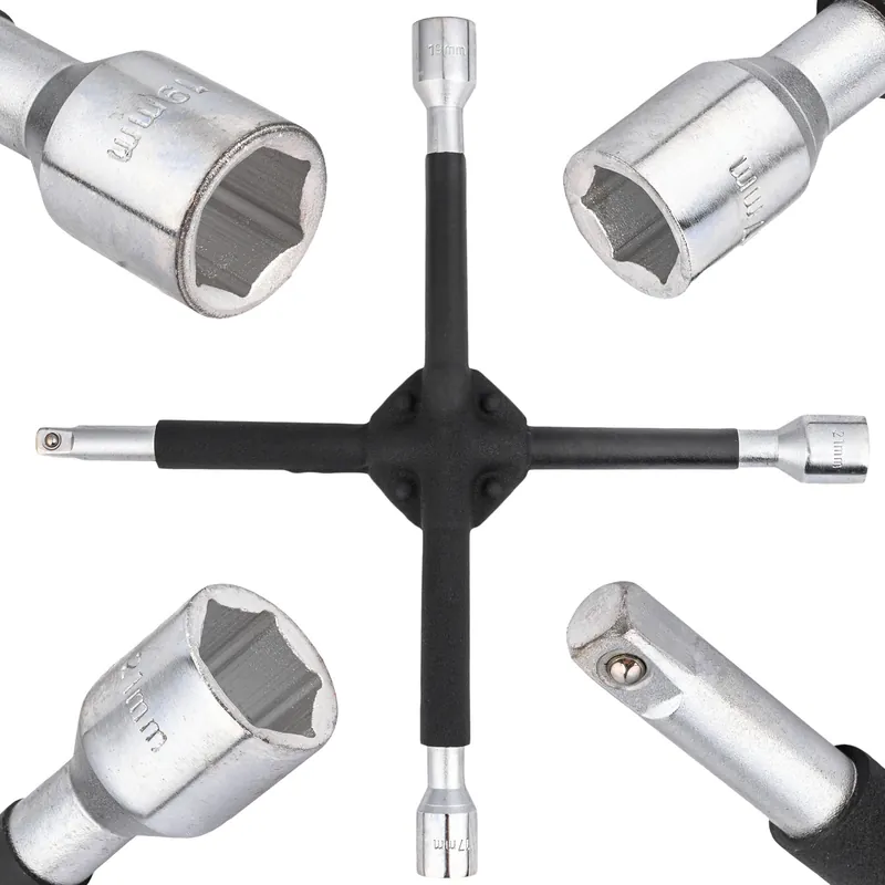 Do wyczerpania zapasów Klucz krzyżak do odkręcania kół 17-19-21 mm FALON-TECH