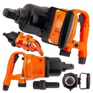 Łatwy zwrot Klucz pneumatyczny udarowy 1" do kół BJC - 355 krótki BJC