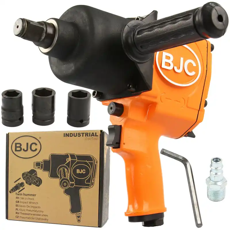 Promocja Klucz pneumatyczny udarowy 3/4 nasadki 1800 Nm mocny zestaw BJC-88 BJC