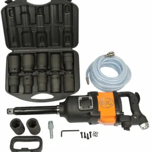 Bestseller Klucz pneumatyczny udarowy BJC 1" 4800Nm + nasadki + wąż