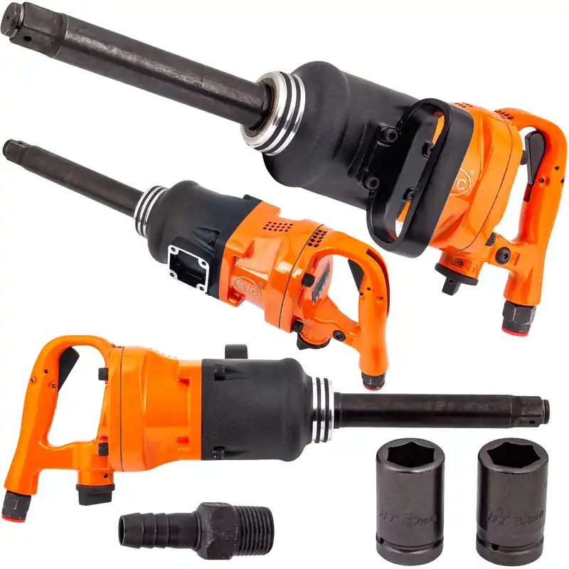 Klucz pneumatyczny udarowy do kół 1" BJC-777 długi BJC Ekspresowa dostawa