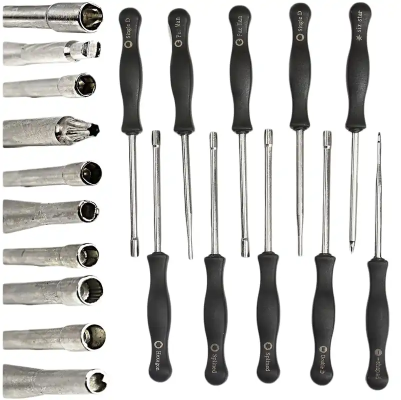 Cena promocyjna Klucze do regulacji gaźników wkrętaki (zestaw 10 szt) MAR-POL