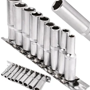 Tylko do końca tygodnia Klucze długie nasadki 5-13 mm 1/4" 9el FALON-TECH