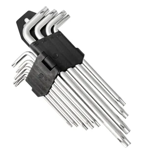 Klucze imbusowe torx długie T10-T50 typ L 9 sztuk FGEKO Ostatnie sztuki