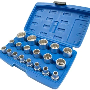 Oferta limitowana Klucze nasadowe TORX SPLINE 1/2 19el SILVER