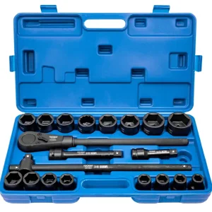 Oferta czasowa Klucze Nasadowe Udarowe 3/4" 6-kątne 21 el FORCEKRAFT