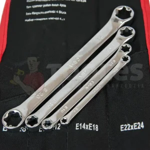 Zamów dziś Klucze oczkowe torx polerowane E6-E24 4szt
