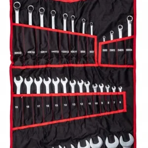 Bestseller Klucze płasko oczkowe torx wygięte typ c półotwarte 47 sztuk płachta SILVER